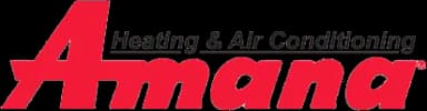 Amana logo for heating and air conditioning