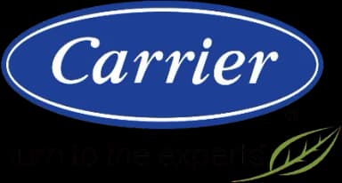 Carrier logo with tagline 'turn to the experts'